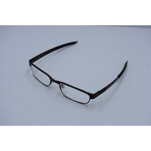 Oakley Metal Plate OX5038 Eyeglass Frames Dark Brown 22-201 Titanium Frame Only